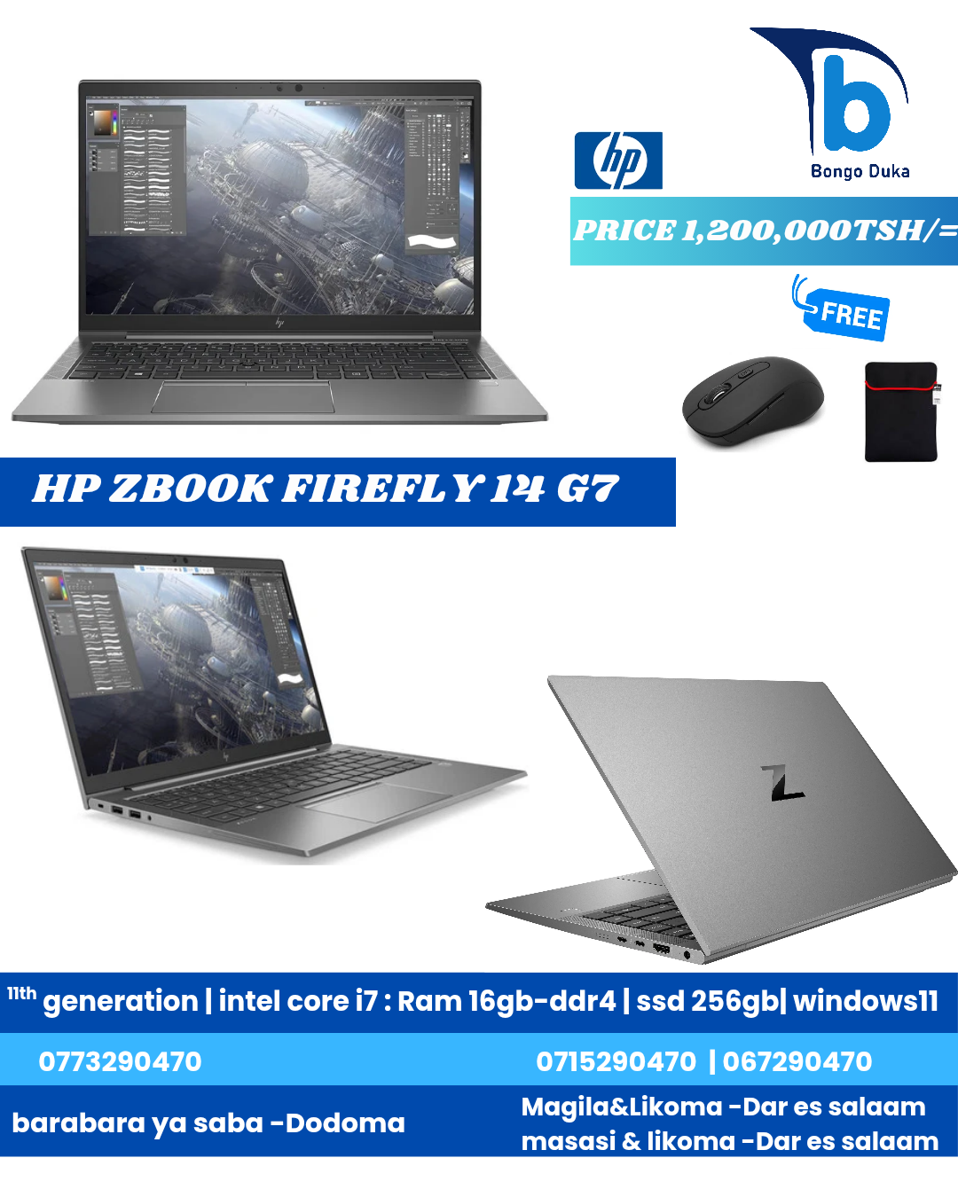 HP ZBOOK FIREFLY 14U G7